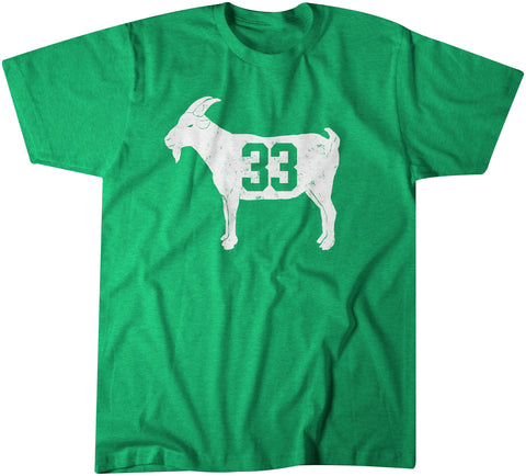 Image of "GOAT 33" Green Vintage T-shirt