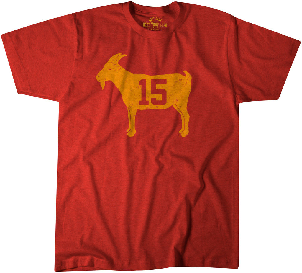 "GOAT 15" Red Vintage T-shirt