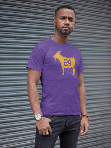 Image of "GOAT 24" Purple Vintage T-shirt