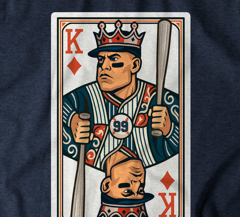 Image of Diamond King - Navy Vintage T-shirt