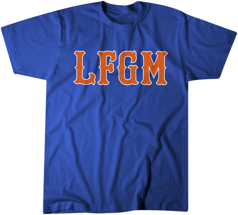Image of "LFGM" Blue Vintage T-shirt