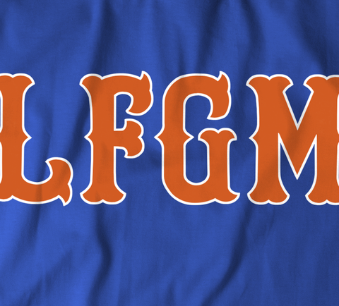 Image of "LFGM" Blue Vintage T-shirt