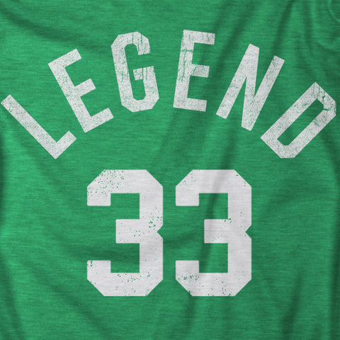 Image of "Legend 33" - Green Vintage T-shirt