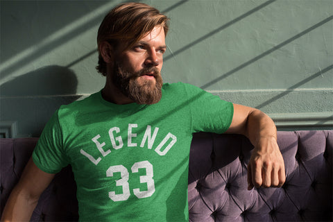 Image of "Legend 33" - Green Vintage T-shirt