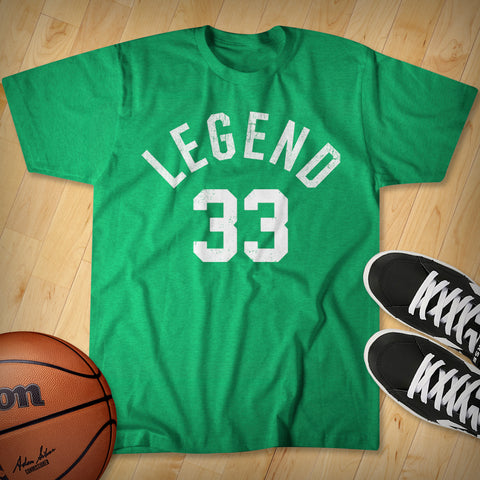 Image of "Legend 33" - Green Vintage T-shirt