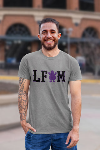 Image of "Let's Go Grimace" Gray T-shirt