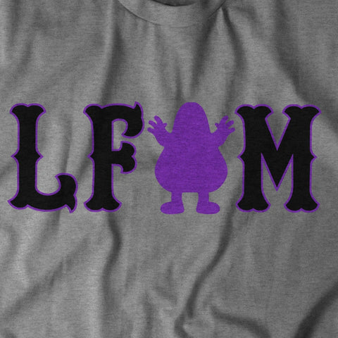 Image of "Let's Go Grimace" Gray T-shirt