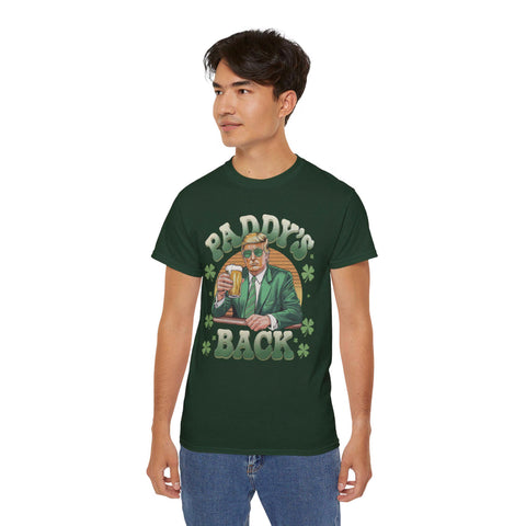 Image of Paddy's Back - Trump St Patrick's Day Tshirt