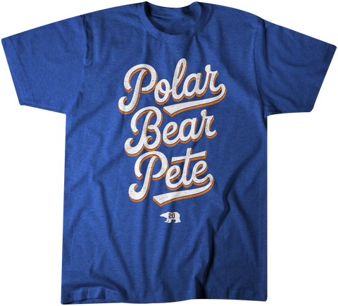 Image of Polar Bear Pete - Blue Vintage T-shirt