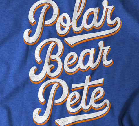 Image of Polar Bear Pete - Blue Vintage T-shirt
