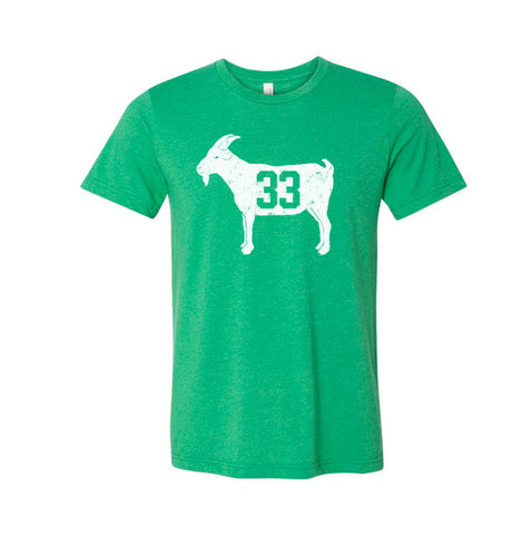 Image of "GOAT 33" Green Vintage T-shirt
