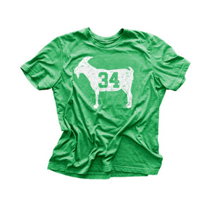 "GOAT 34" Green Vintage T-shirt