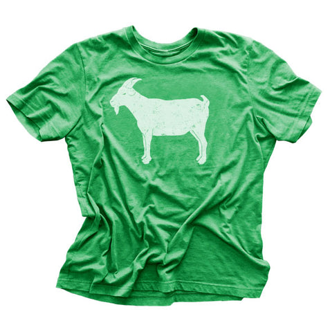Image of "GOAT" Green Vintage T-shirt