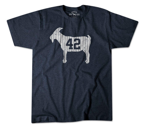 Image of "GOAT 42" Blue Vintage T-shirt