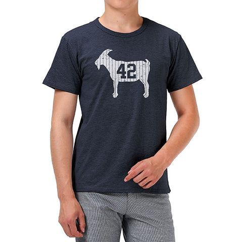 Image of "GOAT 42" Blue Vintage T-shirt