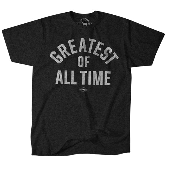 YBAB G.O.A.T. (Greatest Of All Time) Design T-Shirt - 100% Cotton Unisex Tee - View #8