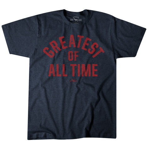 Image of "Greatest Of All Time" Blue/Red T-shirt