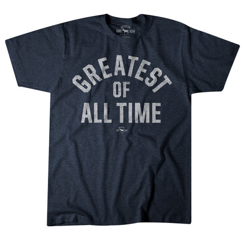 Image of "Greatest Of All Time" Blue/White T-shirt
