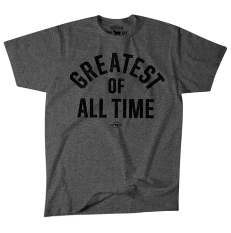 Image of "Greatest Of All Time" Gray T-shirt