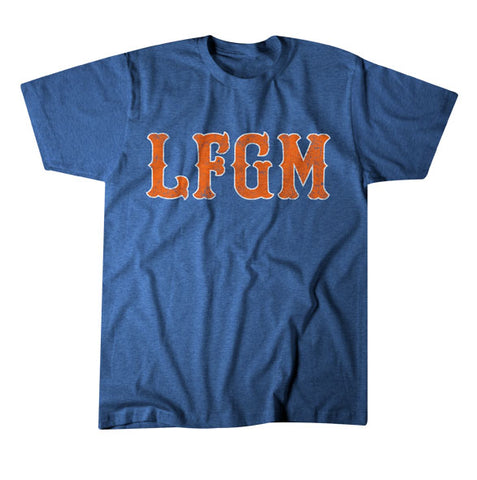 Image of "LFGM" Blue Vintage T-shirt
