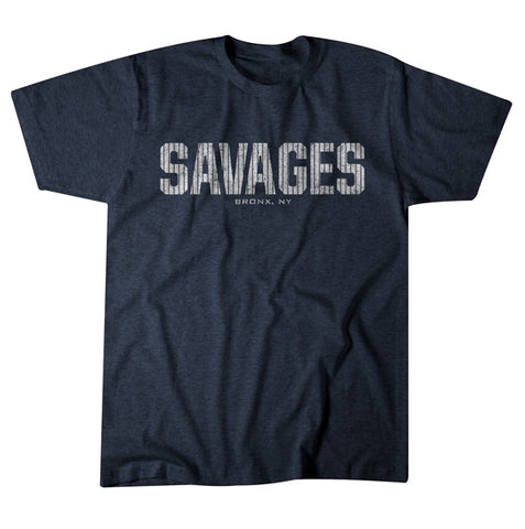Image of "Savages" Blue Vintage T-shirt