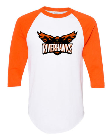 Riverhawks Baseball Tshirt - Orange