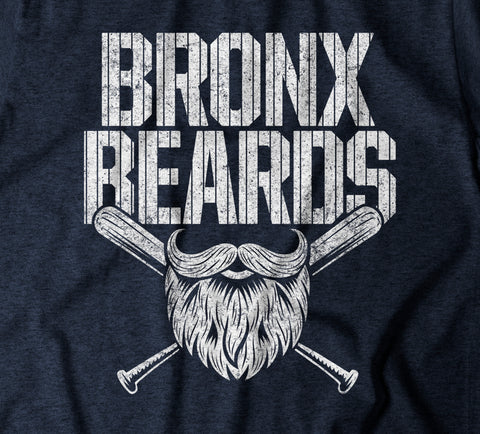 Image of Bronx Beards - Vintage T-shirt - New York Baseball
