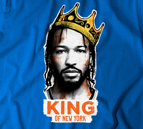 Image of "King of New York" - Brunson T-shirt - New York Basketball - Biggie