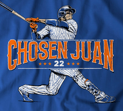 Image of "Chosen Juan" Blue T-shirt