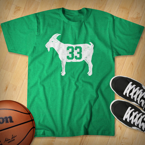 Image of "GOAT 33" Green Vintage T-shirt