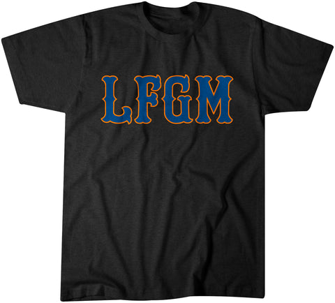 Image of "LFGM" Black Vintage T-shirt