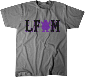 "Let's Go Grimace" Gray T-shirt