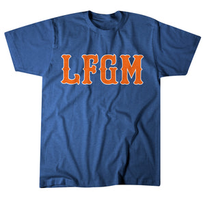 "LFGM" Blue Vintage T-shirt