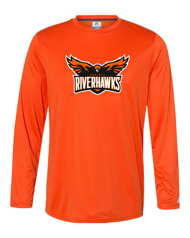 Riverhawks Performance Long Tshirt - Orange