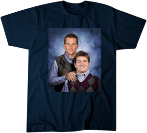 "Brady-Maye Stepbrothers" Blue T-shirt