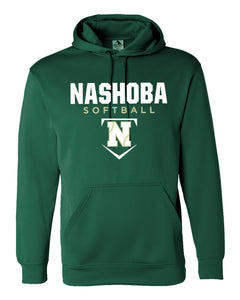 Noshoba Softball Hoodie -  Green - Hoodie