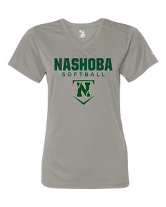 Noshoba Softball - Performance Tshirt - Gray