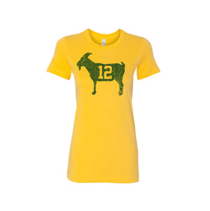 "GOAT 12" Gold Women's Vintage T-shirt