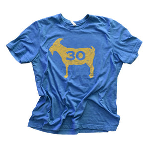 "GOAT 30" Blue Vintage T-shirt