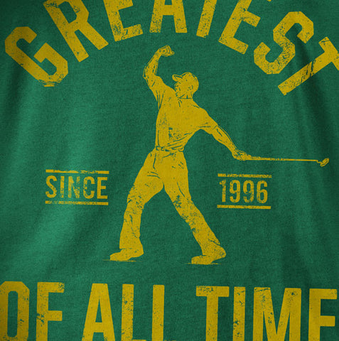 Image of "Golf Greatest" Green Vintage T-shirt