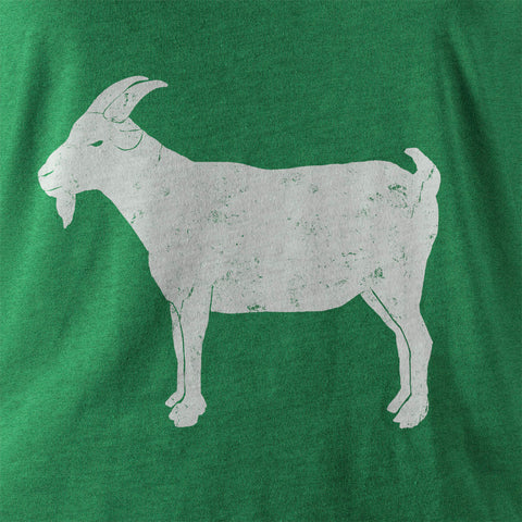 Image of "GOAT" Green Vintage T-shirt