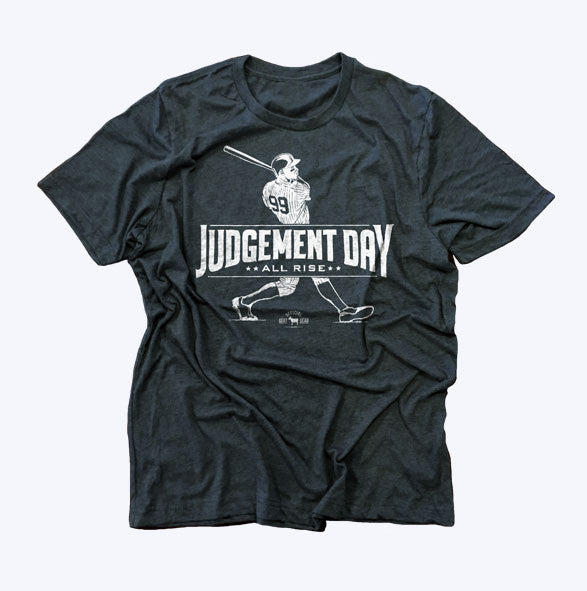 "Judgement Day" Blue Vintage T-shirt