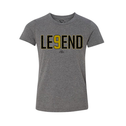 "Legend 9" Youth Gray Vintage T-shirt