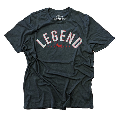 Image of "LEGEND" Blue Vintage T-shirt