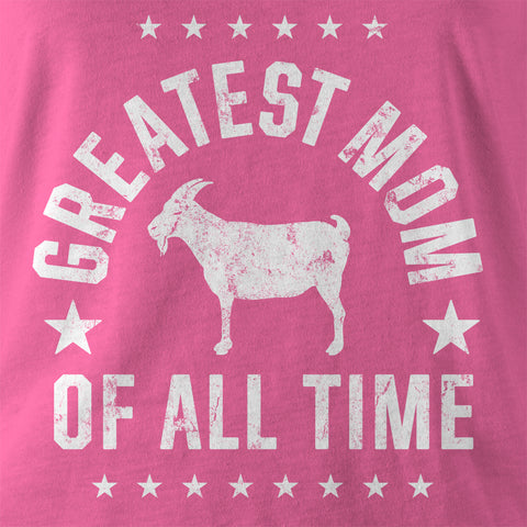 Image of "Greatest Mom" Pink Vintage Hoodie