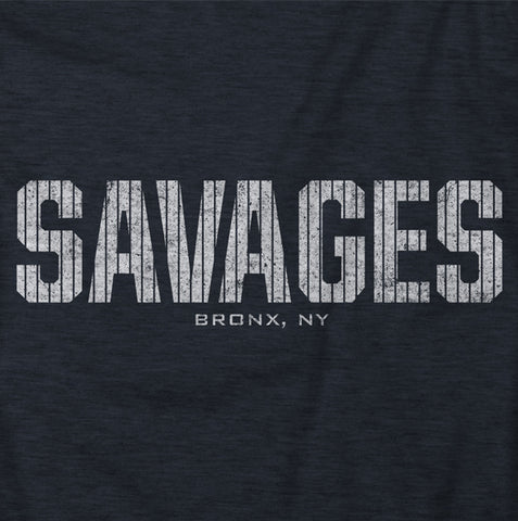 Image of "Savages" Blue Vintage T-shirt